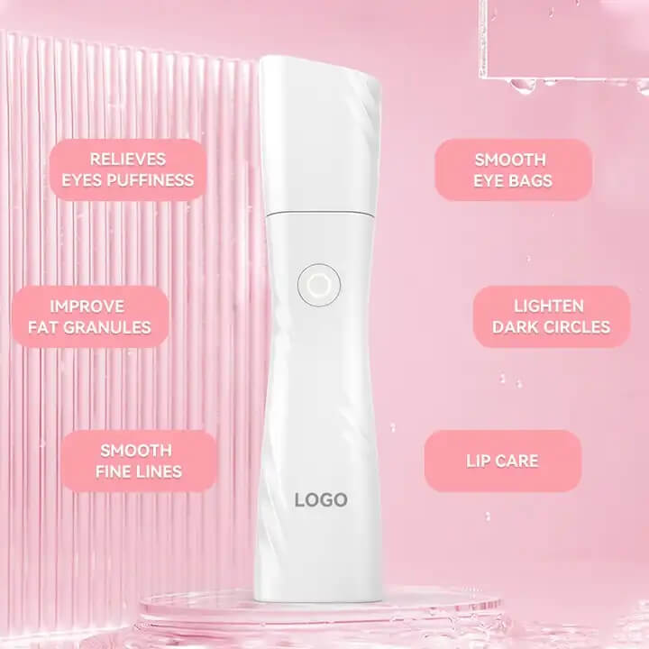 Skb - 1807 bolígrafo antifricción de vibración térmica bolígrafo de belleza ocular compresa caliente masajeador ocular 